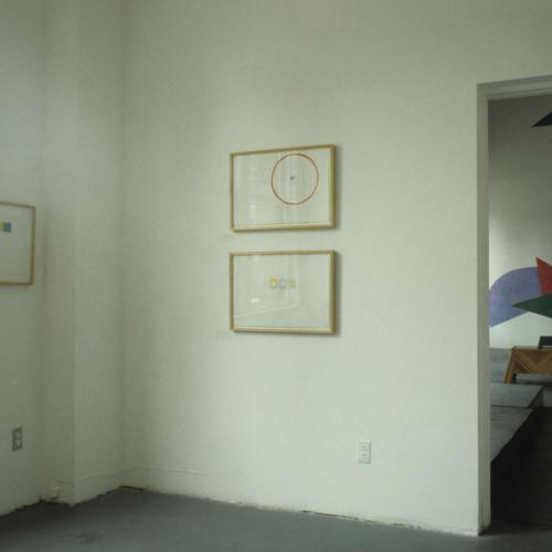 Photographic Materials depicts: artworks installed in a gallery