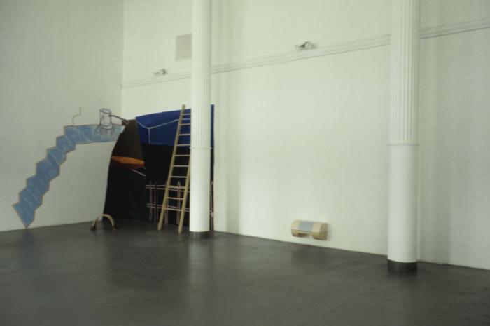 Photographic Materials depicts: artworks installed in a gallery