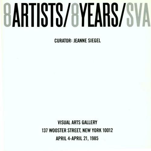 Exhibition Catalogues depicts: Exhibition catalogue cover title page