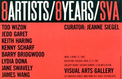 Announcements and invitations depicts: Exhibition announcement