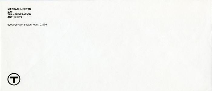 Letterheads/Stationery depicts: Bold T inside a circle outline in the bottom left corner. Address on top left corner. 