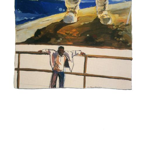 Announcements and invitations depicts: Exhibition announcement