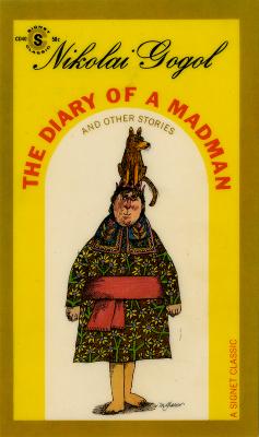 Book Covers depicts: portly man in a colorful coat with a dog on his head