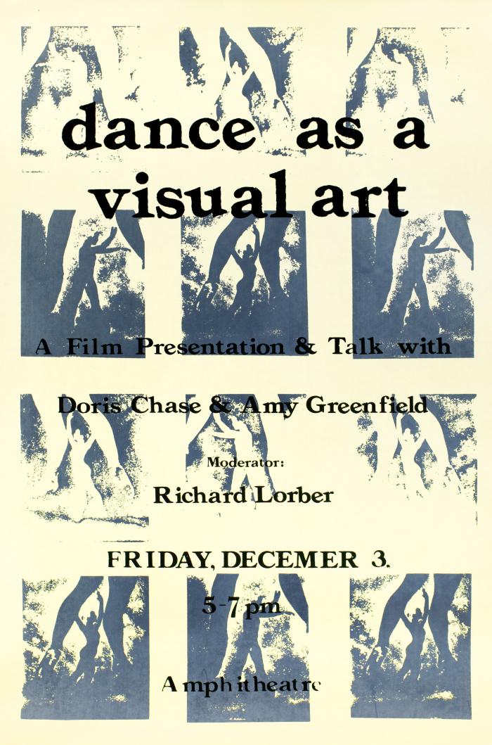 Posters depicts: three by four grid of figure moving in dance motion