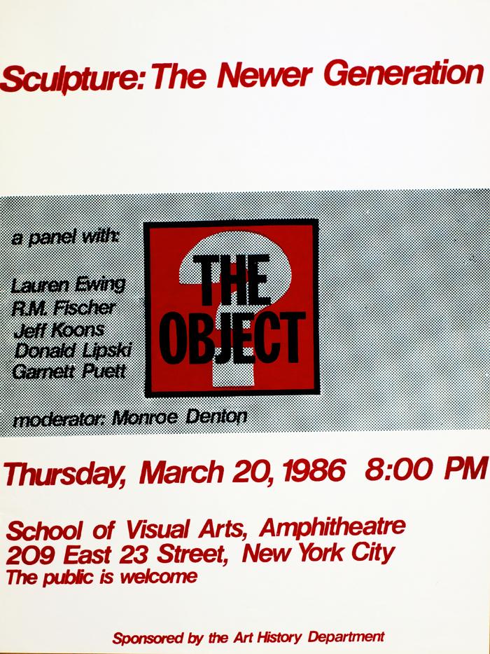 Posters, Prints depicts: Question mark with "The Object" printed over it