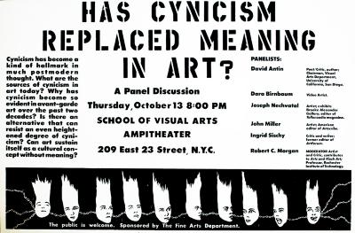 Posters, Prints depicts: string of disembodies heads on a chain plus black type on a white background