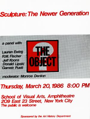 Posters, Prints depicts: Question mark with "The Object" printed over it