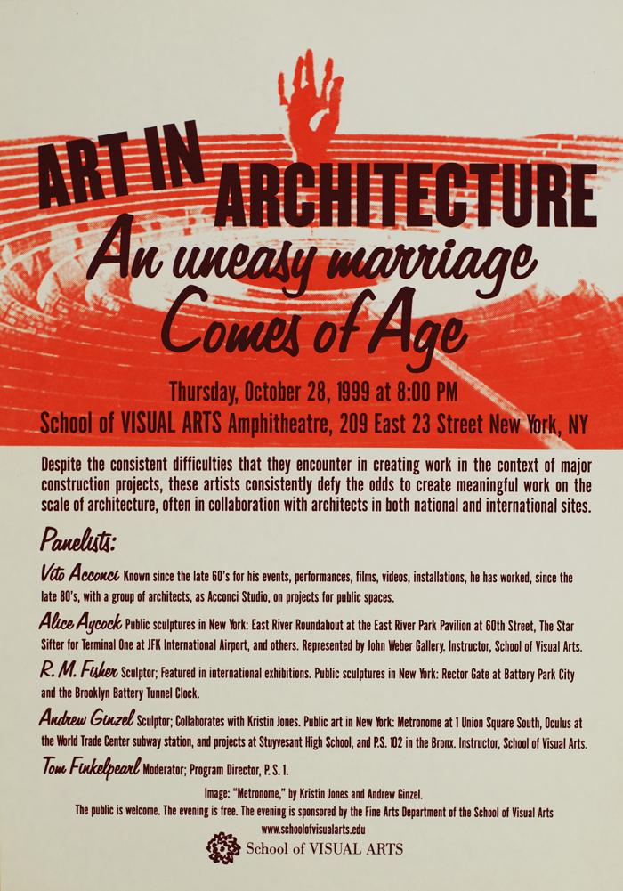 Posters depicts: a hand emerging from a red spiral