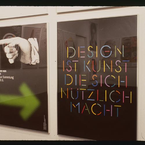 Photographic Materials depicts: artworks displayed in a gallery