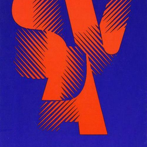 Audio Recordings depicts: ; Audio Recordings depicts: SVA in red on blue background