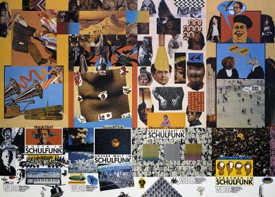 Posters depicts: Collage of a variety of images 