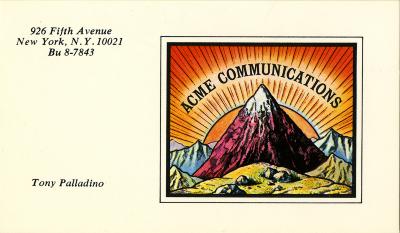 Letterheads/Stationery depicts: Drawing of a mountain with a rising sun coming up behind it