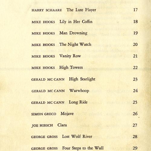 Booklet/Brochure depicts: Exhibition notes list of works