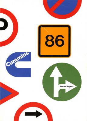 Annual Reports and Corporate Communications depicts: Various road signs 