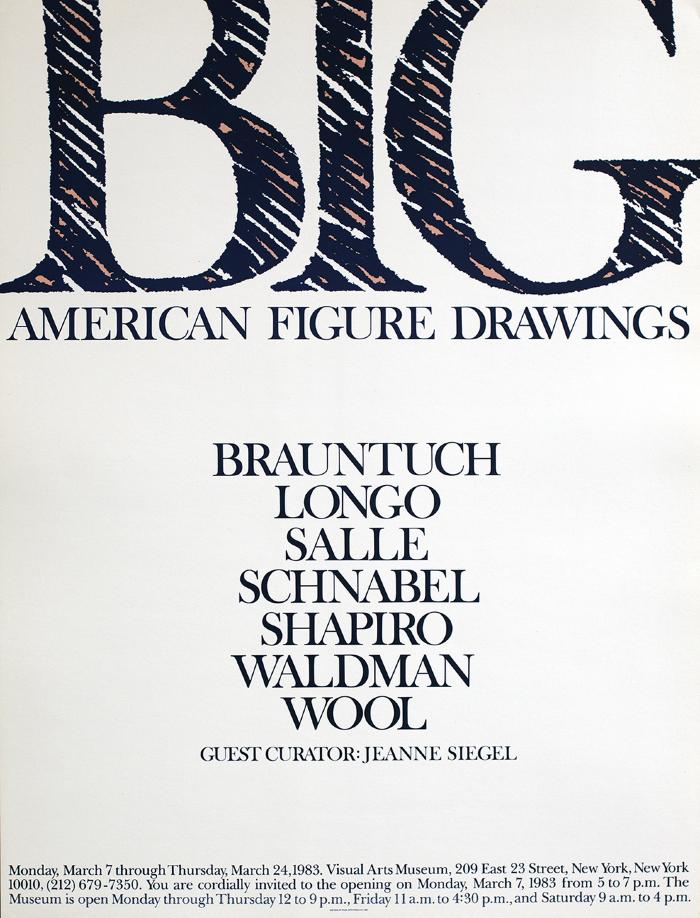 Posters depicts: The word Big in large letters running off the page