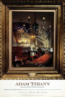 Posters depicts: restaurant bar inside a frame