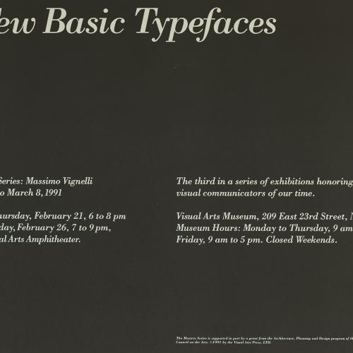 Posters depicts: title and exhibition details