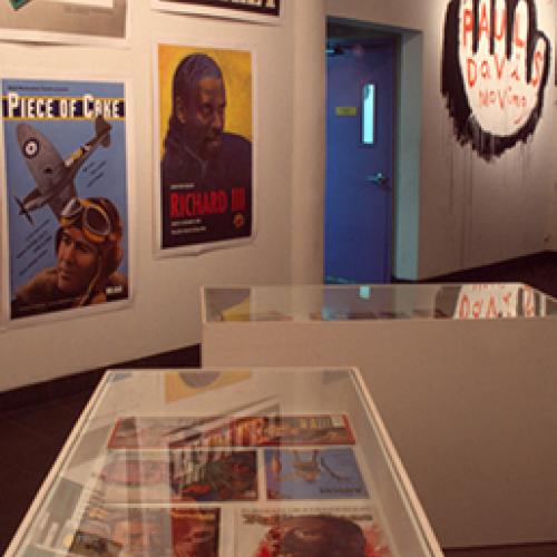 Photographic Materials depicts: artworks installed in gallery