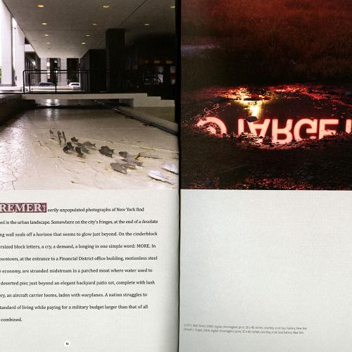 Exhibition Catalogues depicts: Interior of exhibition catalog