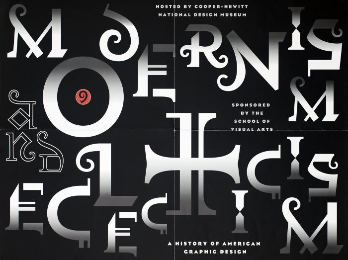 Posters depicts: Conference name spelled out in medieval style letters scattered across the poster