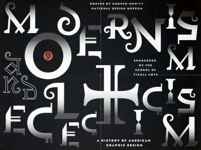 Posters depicts: Conference name spelled out in medieval style letters scattered across the poster