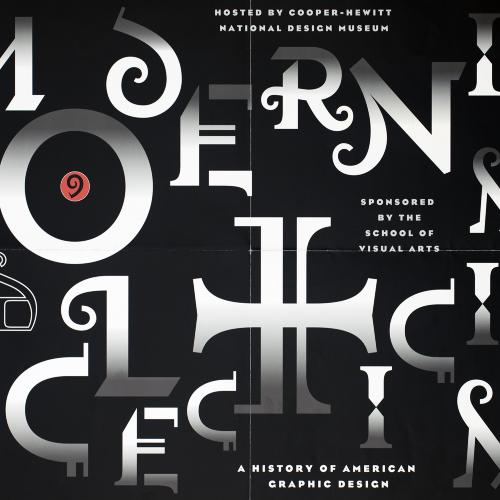 Posters depicts: Conference name spelled out in medieval style letters scattered across the poster