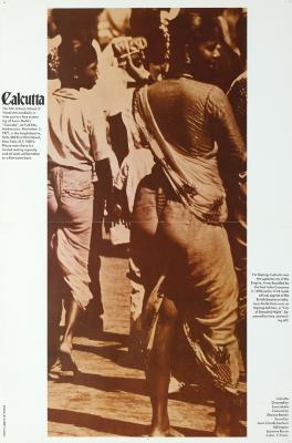 Posters depicts: Crowd scene in Calcutta