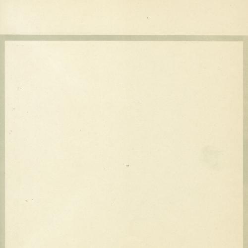 Letterheads/Stationery depicts: A tan piece of paper with a gray square outline on it, along the top is the Albert Landry letterhead 