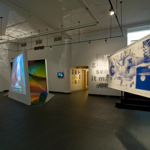 Digital Files, Photographic Materials depicts: exhibition installation photograph