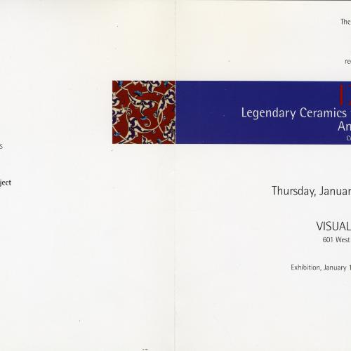 Announcements and invitations depicts: Interior of announcement