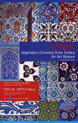 Posters depicts: poster for Iznik exhibition