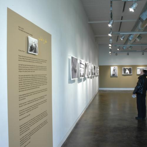 Digital Files, Photographic Materials depicts: exhibition installation photograph