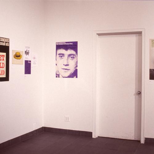 Photographic Materials depicts: exhibited objects and images in situ