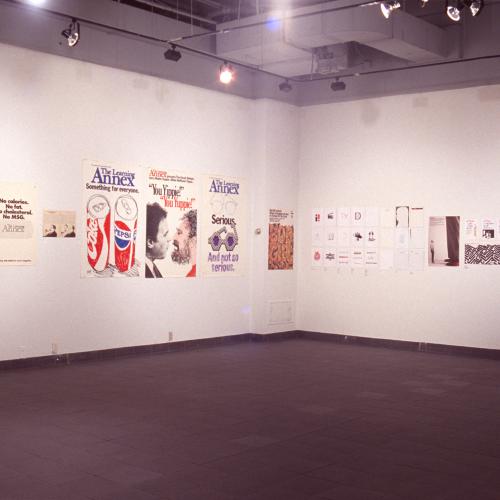 Photographic Materials depicts: exhibited objects and images in situ