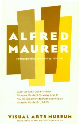 Announcements and invitations depicts: Exhibition announcement