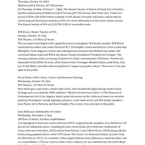 Announcements and invitations depicts: Typewritten description of exhibition