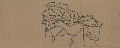 Announcements and invitations depicts: Illustration of a hand grabbing a piece of crinkled paper. 