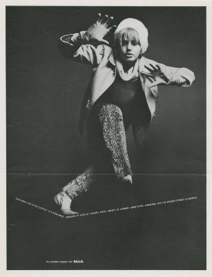 Advertisements depicts: Sills. Bonnie Cashin For Sills