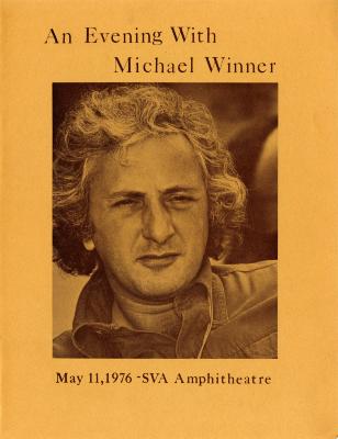Programs depicts: Cover with portrait of Winner and dates of event