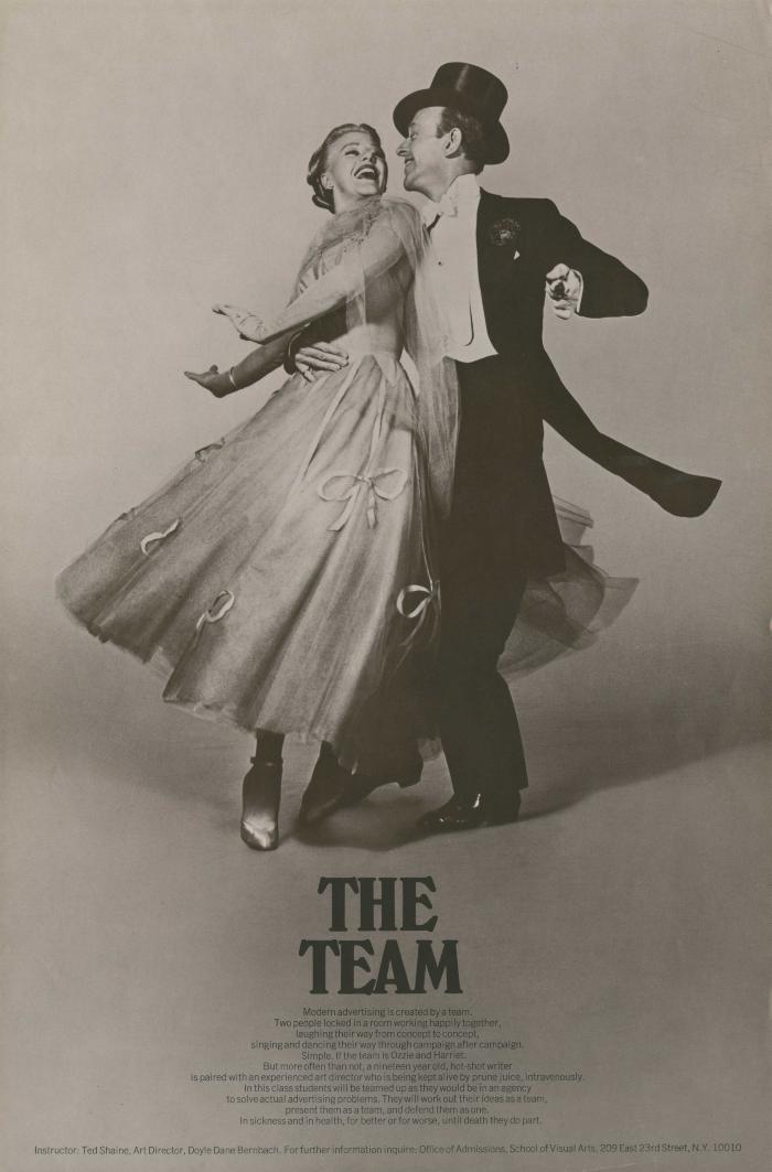 Course Announcements depicts: Fred Astaire and Ginger Rogers dancing